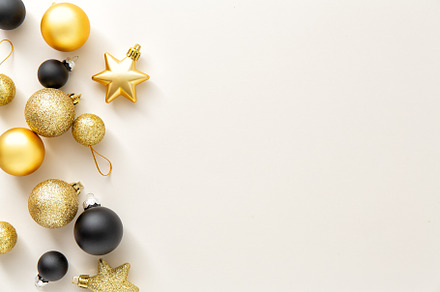 Minimalistic christmas flat lay back containing christmas, flat, and lay, a Holiday Photo by Valeria Art