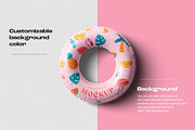 Swim Ring Mockup Set, a Product Mockup by ForgeDesign (Thumbnail 3 of 13)