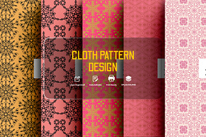 Colorful fabric pattern print, a Decorative Illustration by samsulpassive