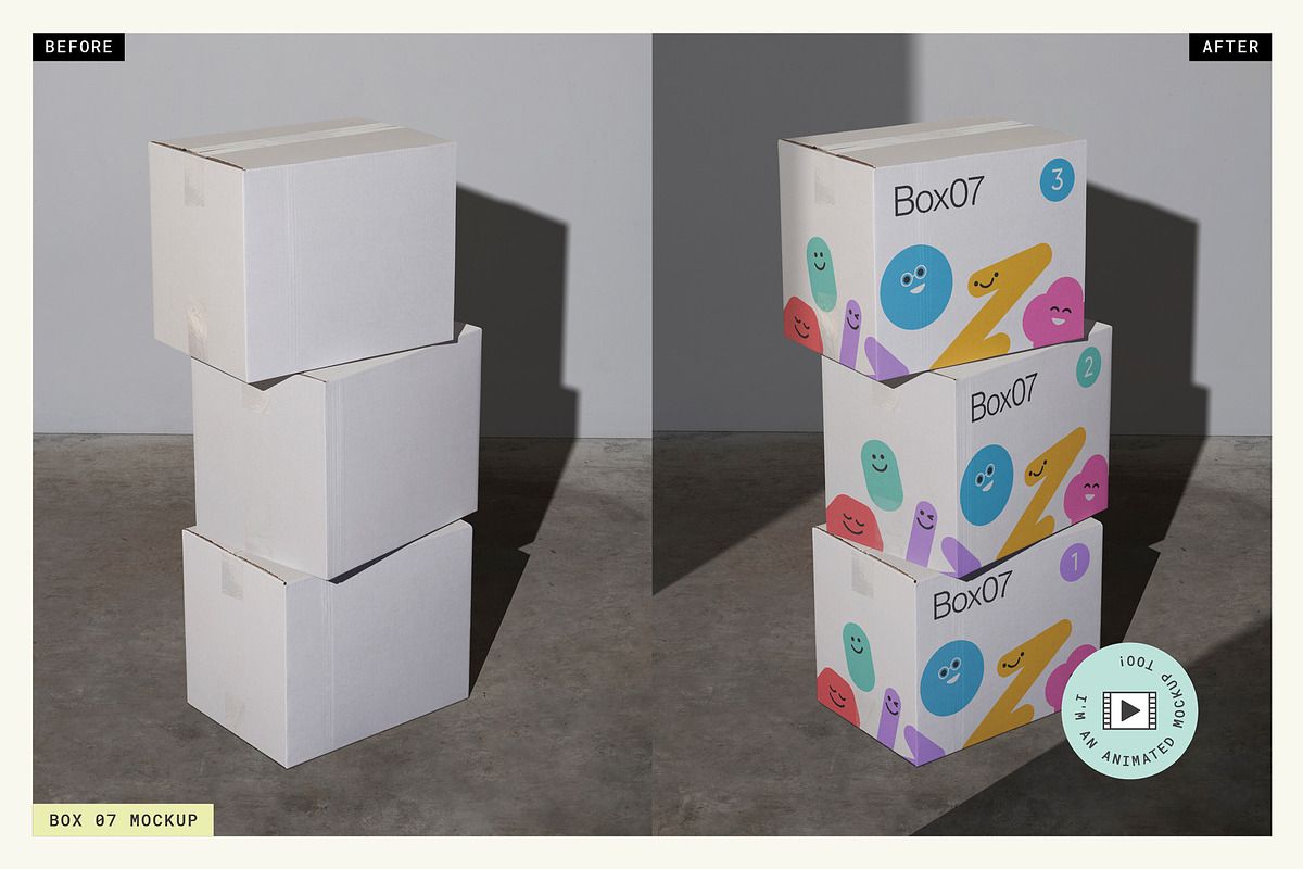 The Box Mockup Bundle, a Packaging Mockup by mockstar (Photo 8 of 9)