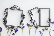 50 Floral Frames - SVG Cut Files, a Decorative Illustration by Arshad Ali (Thumbnail 2 of 9)