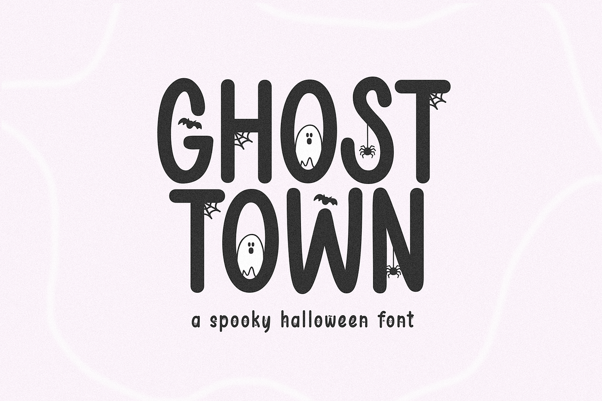 Ghost Town | Spooky Halloween Font, a Handwritten Font by KA Designs (Photo 1 of 11)