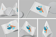 Flag Mockup, an Advertising Mockup by megostudi0 (Thumbnail 1 of 7)