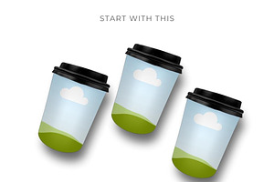 Takeaway Coffee Cup For Canva