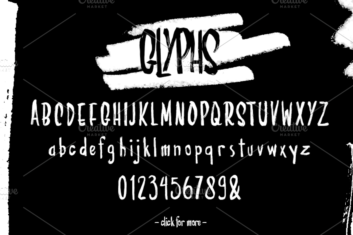 DarkSlide Font preview 3