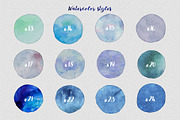 Watercolor Layer Effects Photoshop, a Layer Style Add-On by Sophico (Thumbnail 4 of 9)