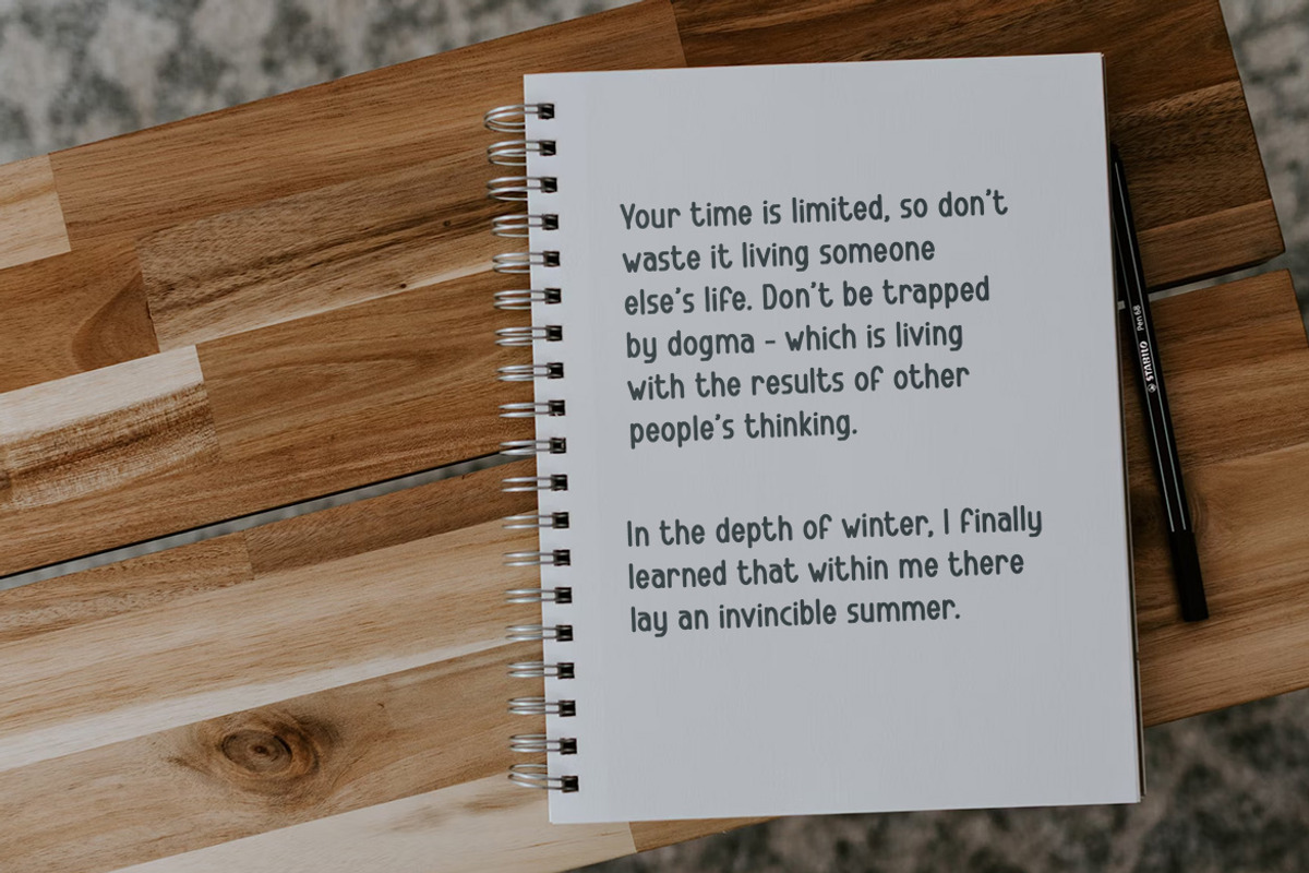 BERNADY - A Round Typeface Font, a Sans Serif Font by ENATIVE (Photo 6 of 7)