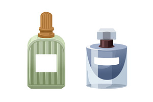 Aroma Water. Perfume Bottles Set