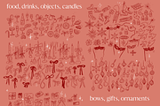 Christmas Illustrations + Lettering, a Seasonal Illustration by eclosque (Thumbnail 11 of 34)