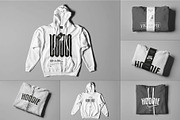 Hoodie Mock-up, a Hoody Mockup by zippypixelstudio (Thumbnail 1 of 7)