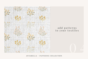 Annabella Seamless Patterns