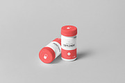 Supplement Jar & Box Mock-Up 4, a Packaging Mockup by Yogurt86 (Thumbnail 6 of 11)