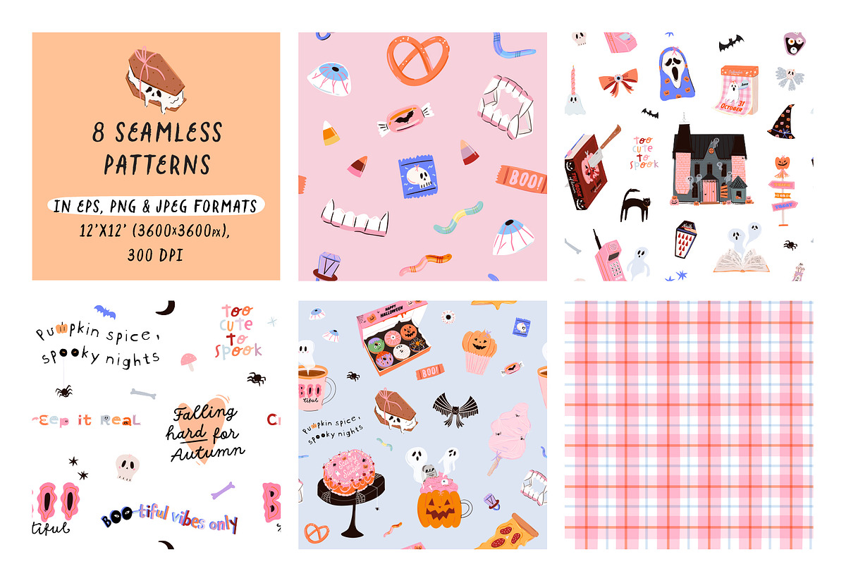 Cute Spooky Halloween Clipart Bundle, an Object Graphic by Ruslana Lubenets (Photo 18 of 21)