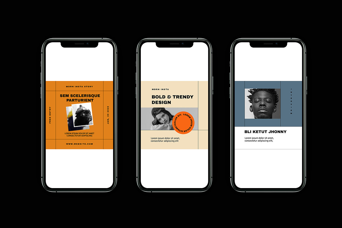 MDRN Instagram Template, a Social Media Template by Visula Co (Photo 7 of 7)