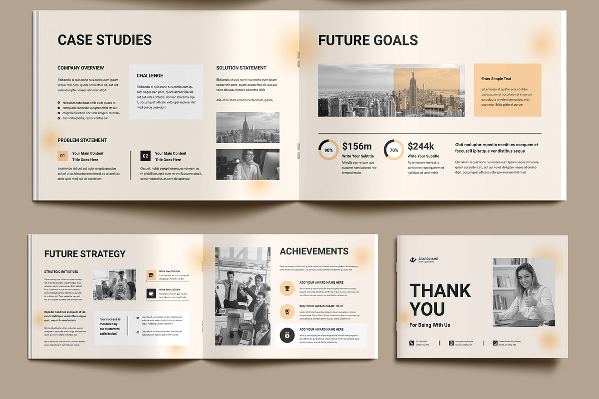 Professional Company Profile, a Brochure Template by MightyDesign (Photo 6 of 9)