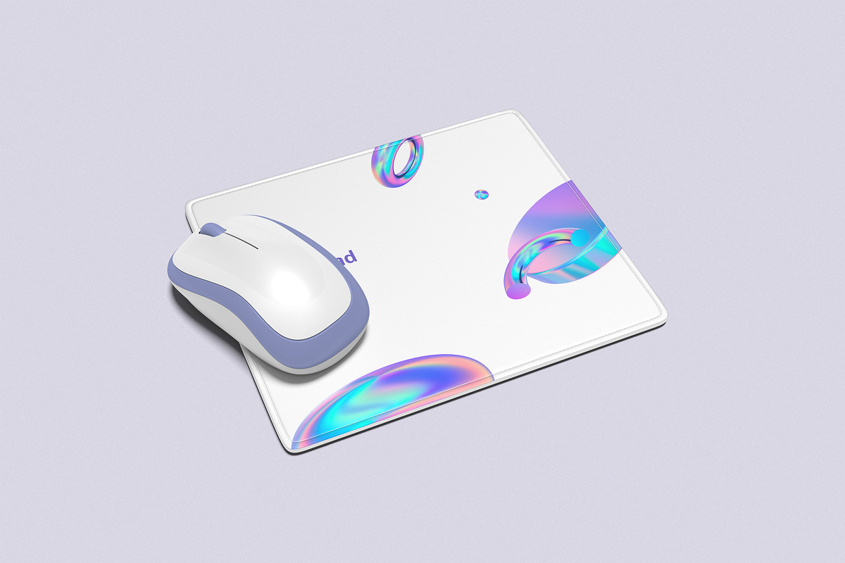 Mouse Pad Mockup, a Merchandise Mockup by Twins_studio926 (Photo 5 of 5)