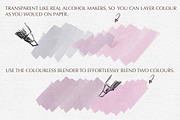 Mimic Markers for Procreate, a Brush Add-On by SketchWerx (Thumbnail 9 of 11)