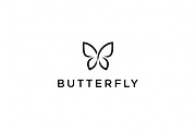 Butterfly Logo Minimal, a Branding & Logo Template by Logocreative (Thumbnail 1 of 2)