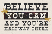 Desmo Rough, a Slab Serif Font by Craft Supply Co. (Thumbnail 7 of 8)