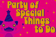 Chorine Family | Two retro fonts, a Font by The Flying Type (Thumbnail 13 of 13)