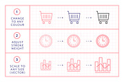 Useful Line Icons, an Outline Icon by Made by Made (Thumbnail 3 of 7)