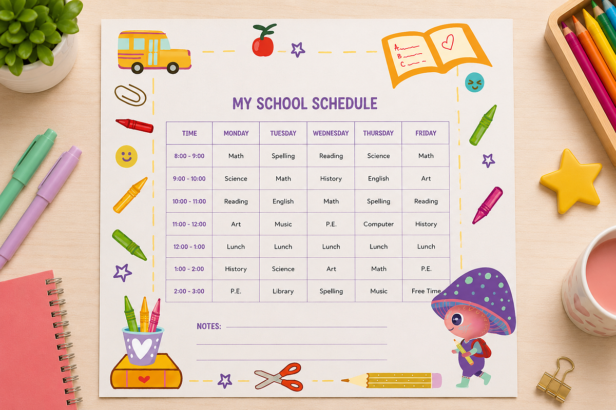 Back to School Design Bundle, an Education Illustration by FaliushViktoriaArtist (Photo 3 of 13)