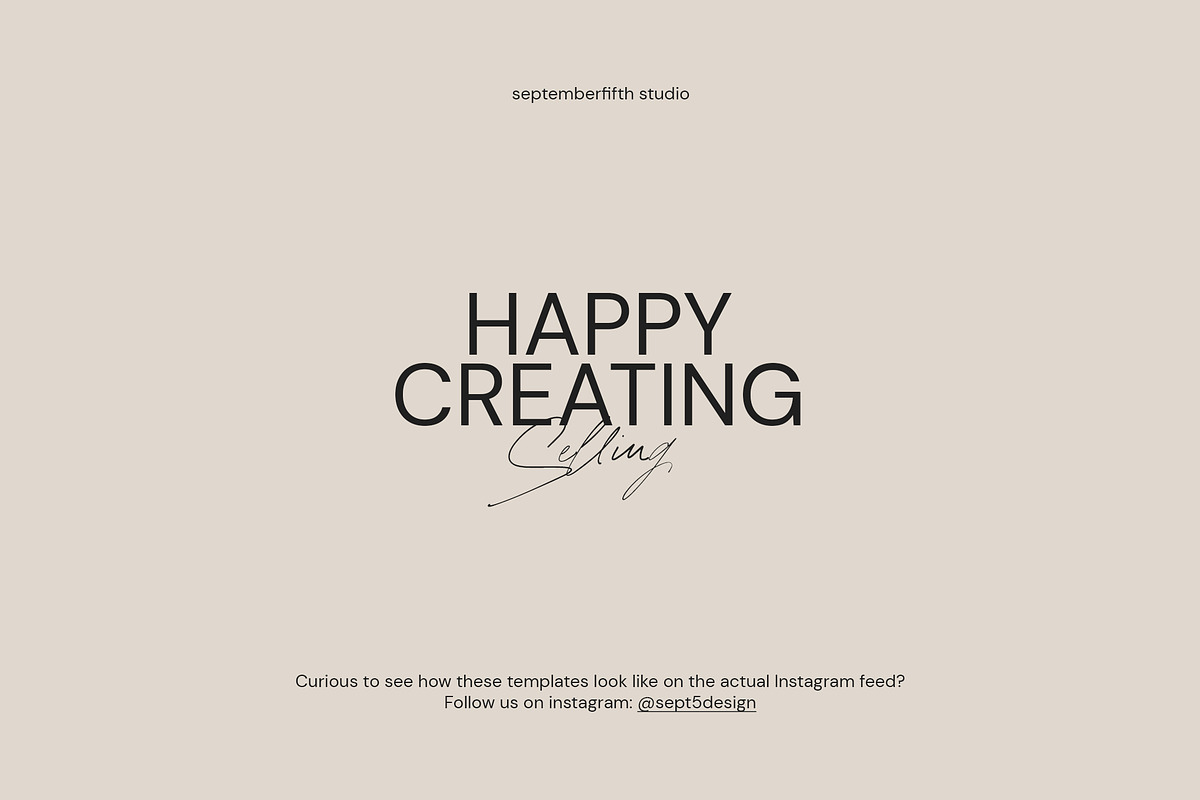 Online Stores Social Media Templates, a Social Media Template by September 5th (Photo 20 of 21)