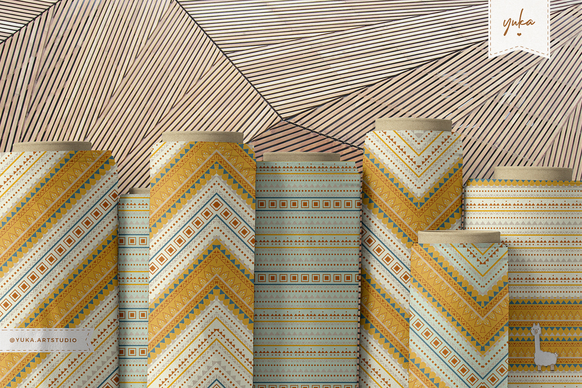Soft Boho Pattern, a Pattern Graphic by Yuka Baby (Photo 6 of 6)