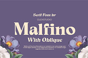 Malfino Olstd - Serif, a Serif Font by Olexstudio (Thumbnail 1 of 8)