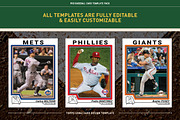 2000's Pro Baseball Card Templates, a Card Template by Chris Weibring (Thumbnail 6 of 12)