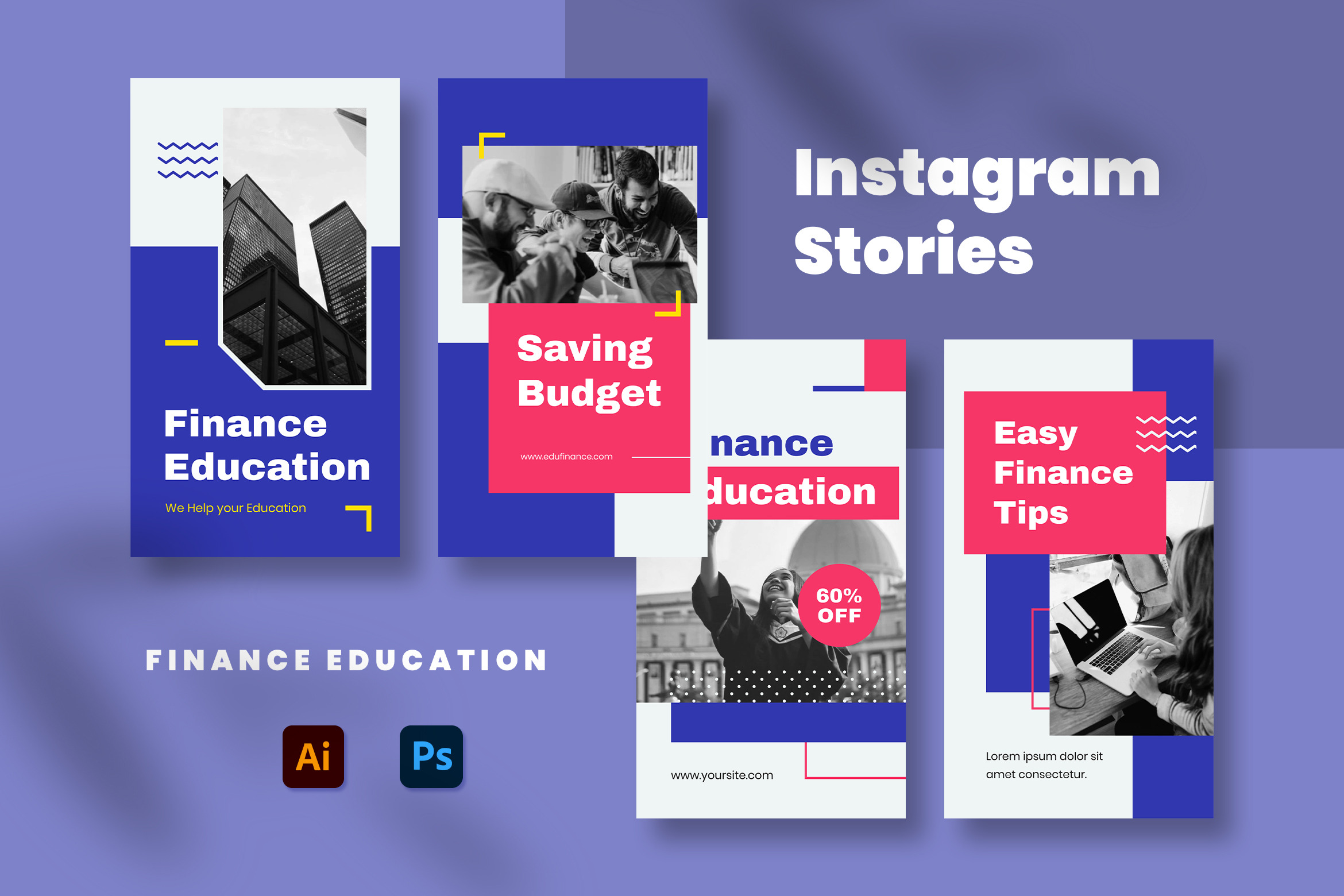 Finance Education Instagram Stories, a Social Media Template by ...