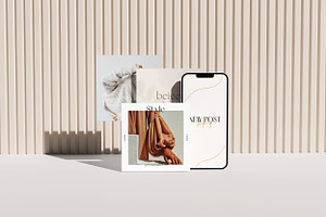 Instagram Mockup Bundle Set