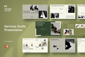 Services Guide Presentation Template