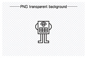 Cartoon Monster Avatars Set, an Outline Icon by Designfour (Thumbnail 3 of 7)