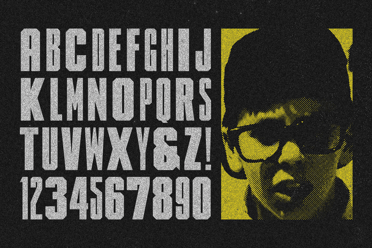 Squints, a Sans Serif Font by Chad Palmer Designs (Photo 2 of 6)