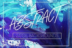 24 OIL Abstract Backgrounds