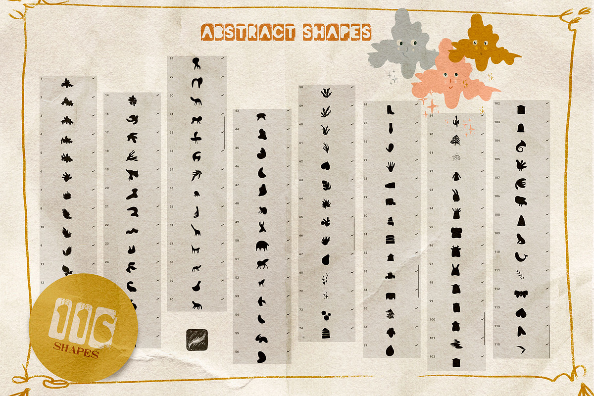 Procreate, Ps, Affinity Magic Shapes, a Brush Add-On by Spasibenko Art (Photo 3 of 9)