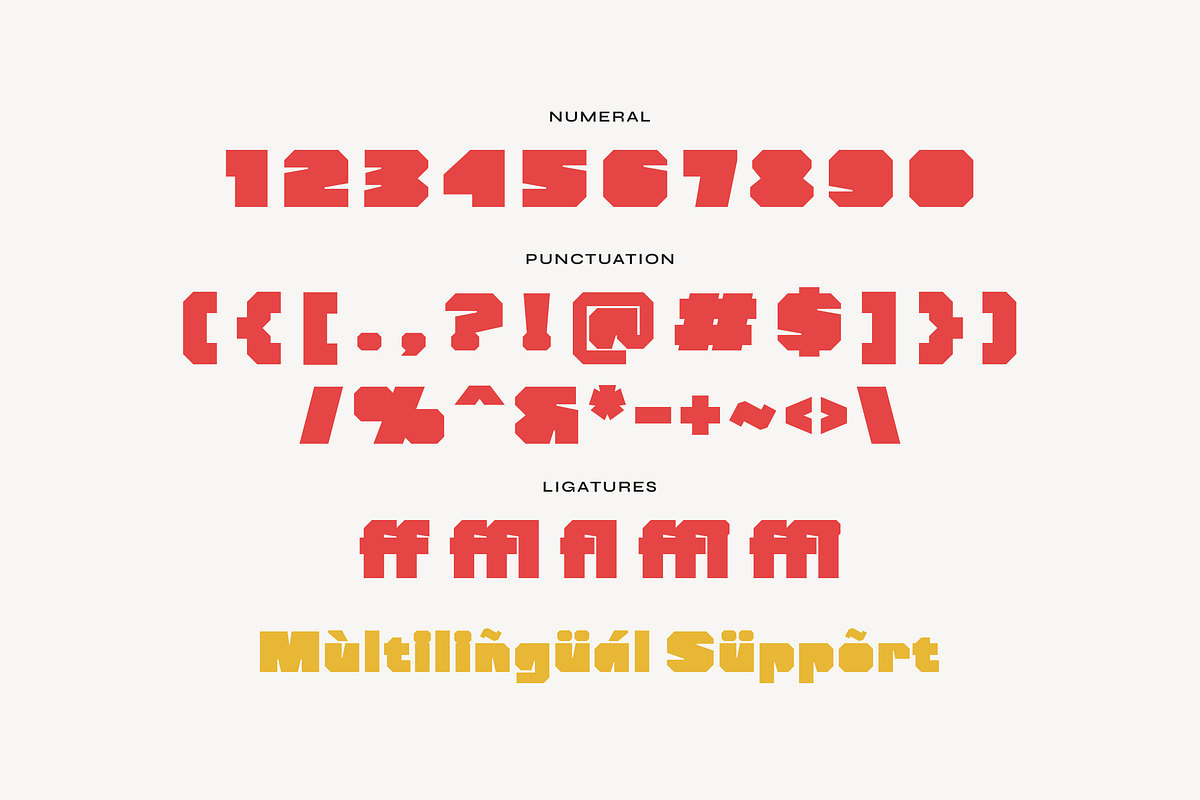 Kaizr Box -  Modern Bold Boxy Logo, a Sans Serif Font by Typia Nesia (Photo 3 of 12)