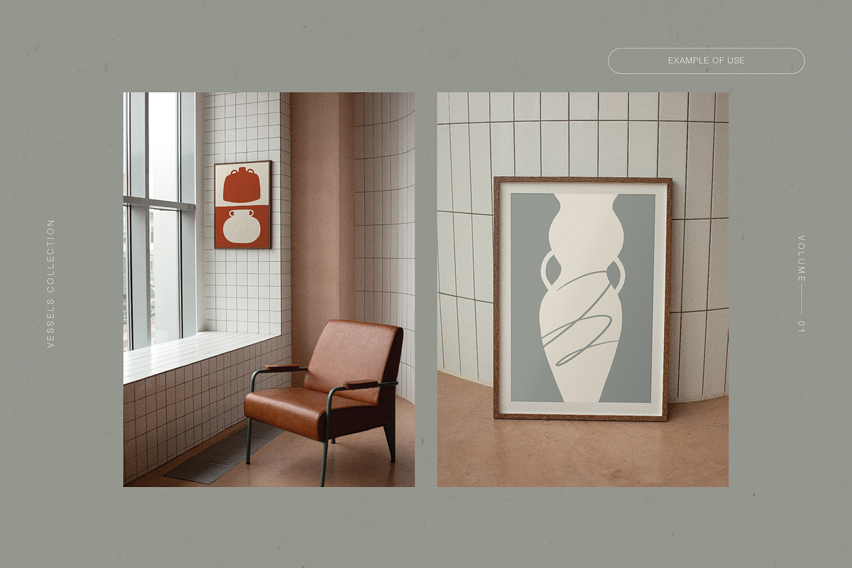 Ceramic Vessel & Vase Silhouettes, an Object Illustration by Wide Eyes (Photo 9 of 13)