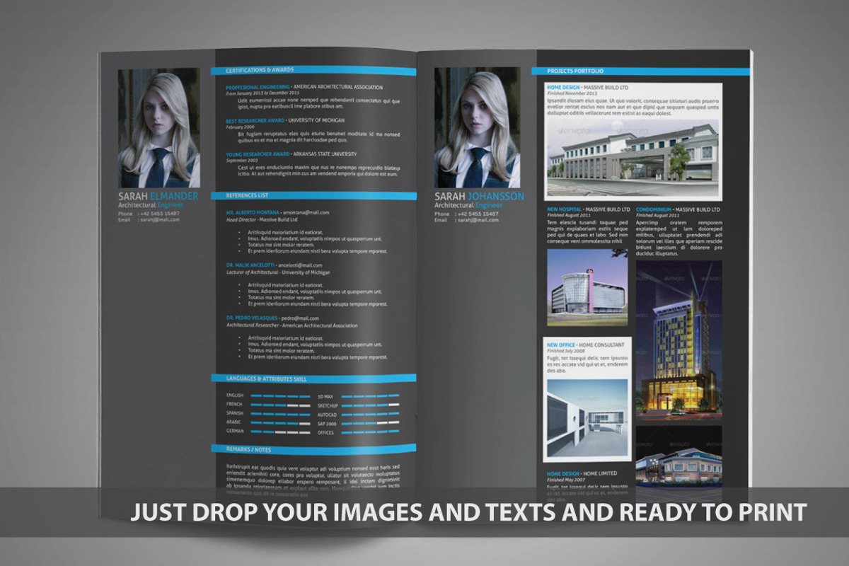 General Resume Templates, a Resume Template by voryu (Photo 5 of 10)