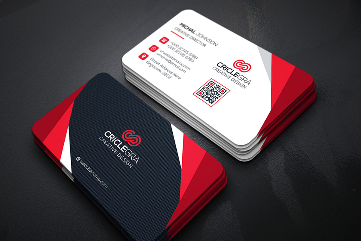CricleGra Bsuness Card, a Business Card Template by GenerousArt (Photo 5 of 5)