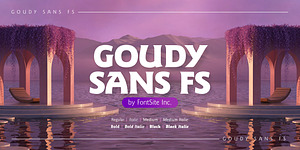 Goudy Sans FS, a Sans Serif Font by FontSite Inc.
