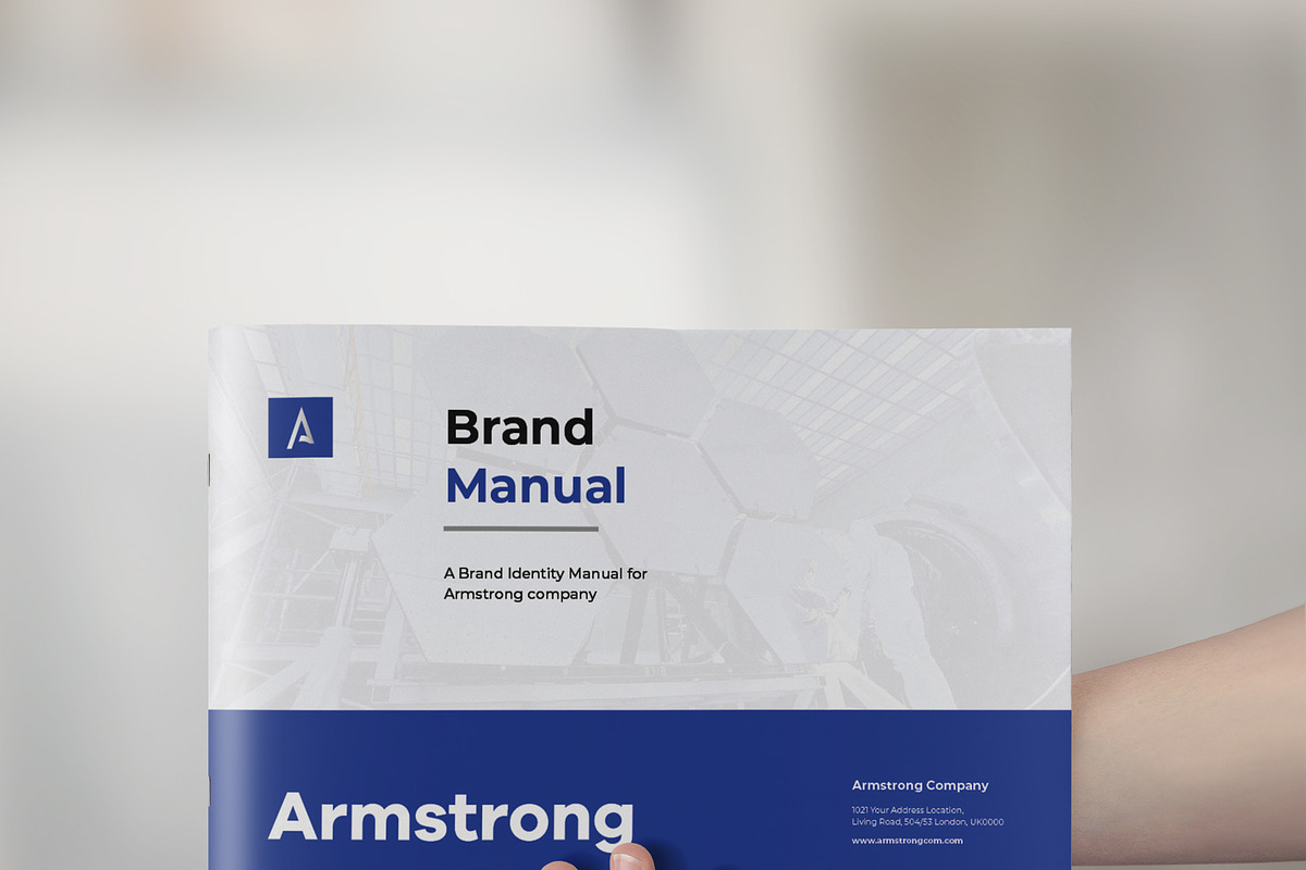 Landscape Brand Guideline Manual, a Brochure Template by Graphic Template (Photo 2 of 12)
