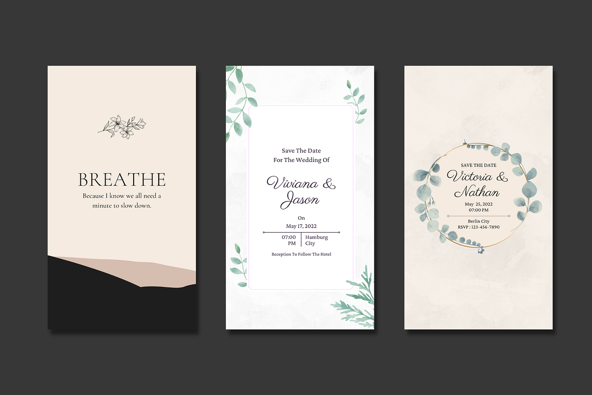 Floral Instagram Quotes Collection, a Social Media Template by Palm Creatives (Photo 4 of 7)