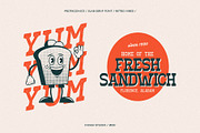 Protagonice - Retro Slab, a Slab Serif Font by Invasi Studio (Thumbnail 7 of 10)