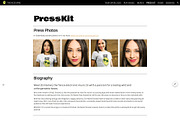 THE ACID JANE / Google Site Template, a Templates & Theme by Template Heaven (Thumbnail 2 of 6)