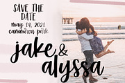 Islander HandLettered Script, a Script Font by Dansie Design (Thumbnail 8 of 9)