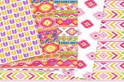 Colorful Boho Seamless Patterns, a Pattern Graphic by Avenie Digital (Thumbnail 3 of 4)