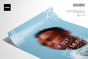 Glitch Glamour Poster Template, a Poster Template by creatsy5 (Thumbnail 1 of 4)