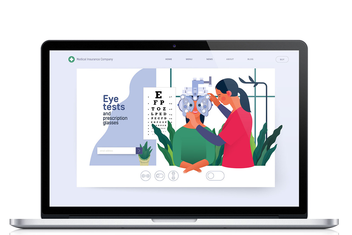 Part 2 Medical website illustrations, a Healthcare Illustration by Grivina's shop (Photo 11 of 37)
